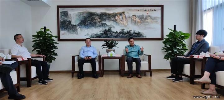湖南省商务厅厅长沈裕谋会见老挝驻长沙领事馆总领事一