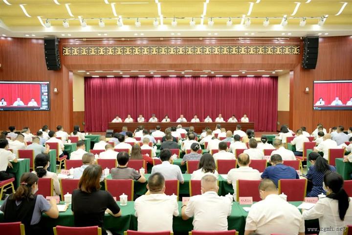 朱家伟在创建新一轮全国民族团结进步示范州工作推进会