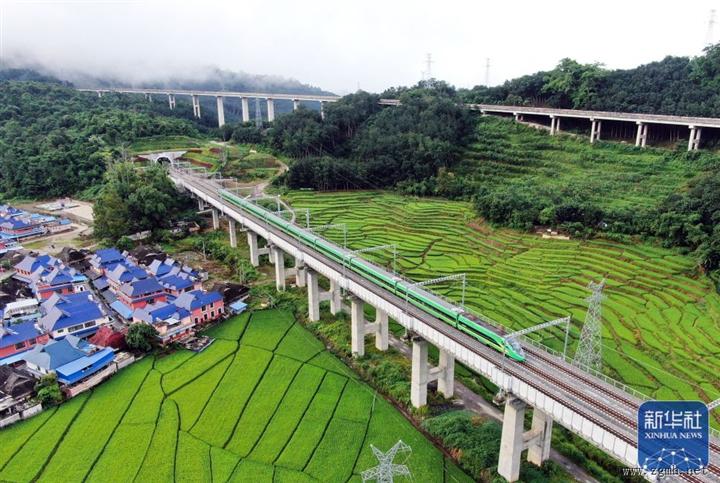 中老铁路 美丽画卷