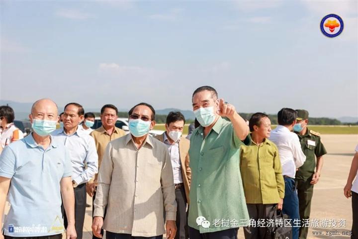 金三角经济特区：老挝国家副主席本通·吉玛尼博士莅临