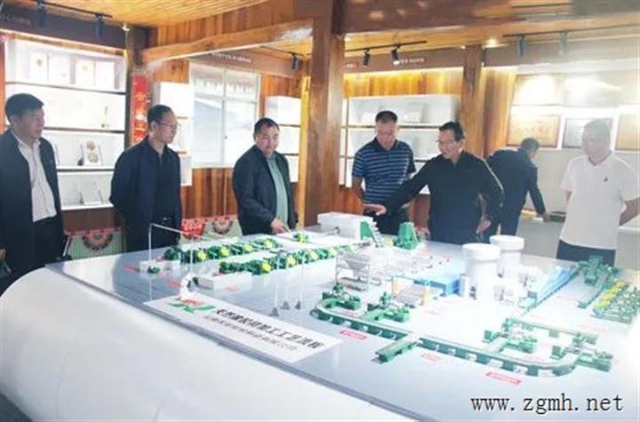 西双版纳州人大常委会主任许家福到云胶景阳公司调研