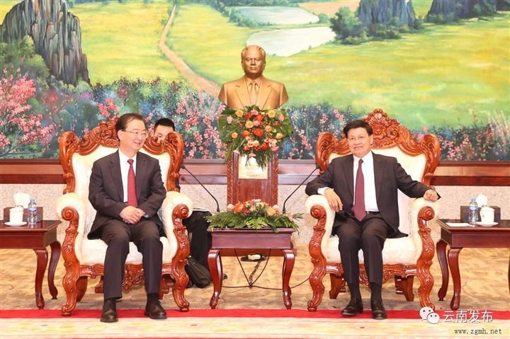 云南省友好代表团访问越南老挝缅甸