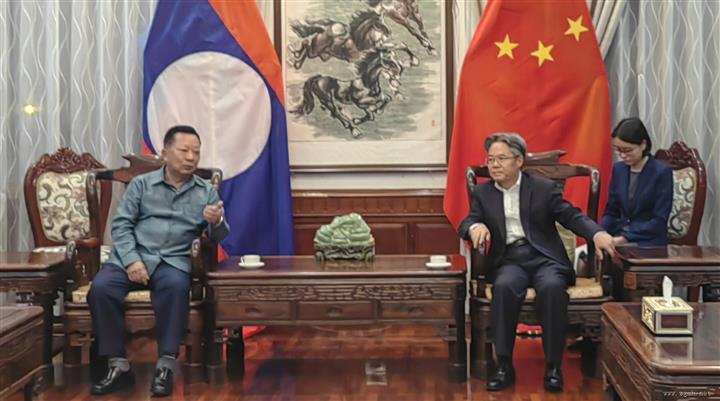 老挝副总理兼国防部长占沙蒙高度评价中国—中亚峰会
