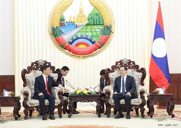 老挝总理会见云南省委副书记、省人民政府省长王予波一行