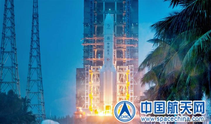 长征五号运载火箭成功发射嫦娥六号月球探测器