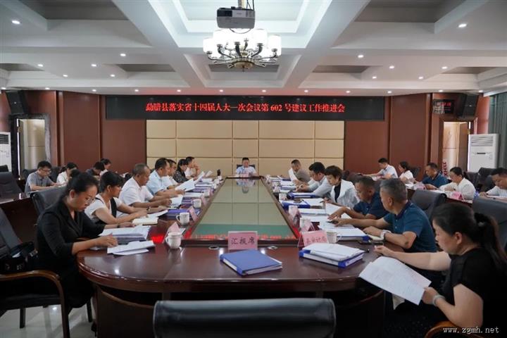 勐腊县召开落实省十四届人大一次会议第602号建议工作推进会