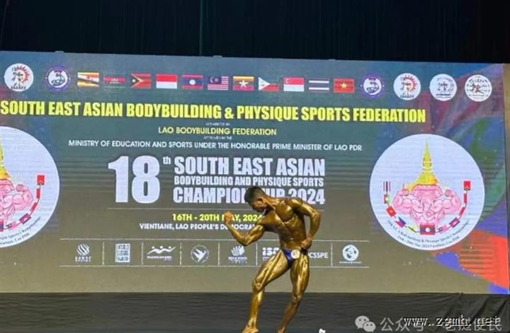 老挝运动员在老挝首次主办的第18届东盟健美锦标赛中夺得5枚金牌、4枚银牌、14枚铜牌