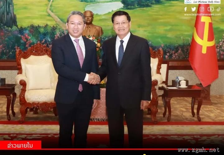 国家主席通伦·西苏里对越南司法部部长阮海宁一行来访表示热烈欢迎。