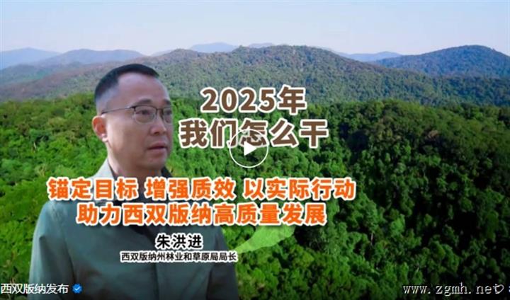 【2025年我们怎么干】专访州林业和草原局局长朱洪进：锚定目标 增强质效 以实际行动助力西双版纳高质