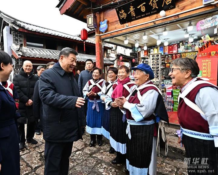 习近平：祝你们的生活像花儿一样美！