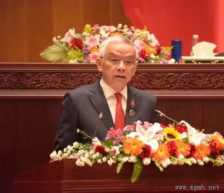 老挝国会副主席宋玛·奔舍那代表老挝国会对安美德工业园特殊政策提出10点建议