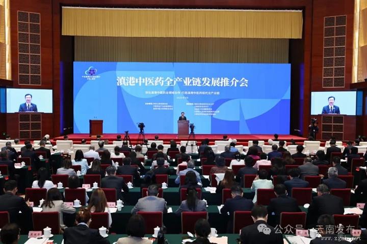 滇港中医药全产业链发展推介会在昆明举行
