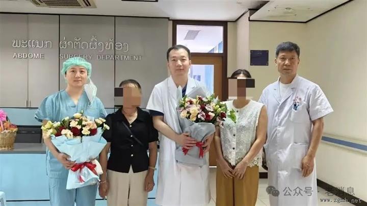 第十三批中国援老医疗队救同胞于危难         