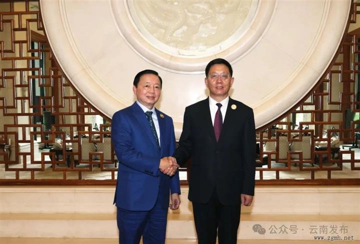 王予波会见越南副总理陈红河