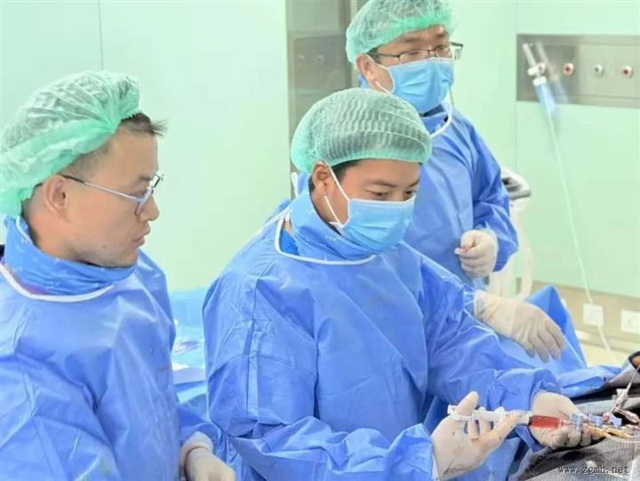 中国援琅勃拉邦医疗队完成一例高难冠脉内支架植入手术