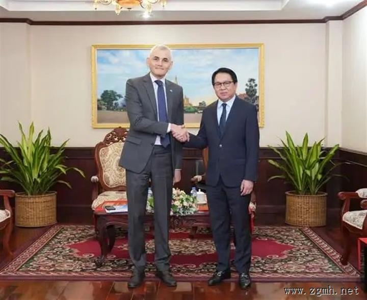 老挝外交部副部长会见联合国驻老挝协调员