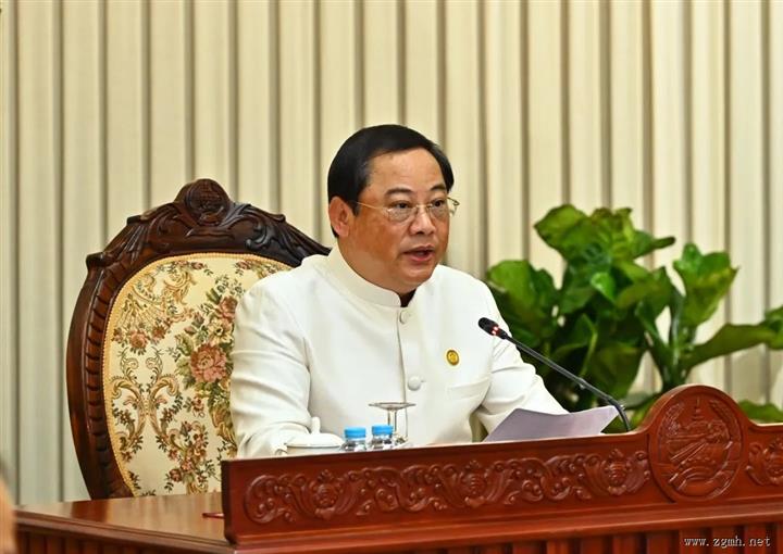 老挝政府2025年8月例行会议开幕