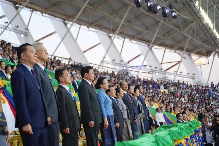 老挝第十二届全国运动会正式开幕