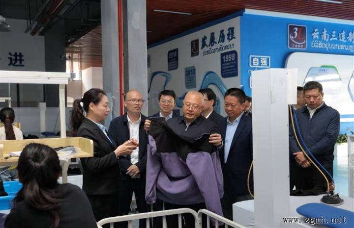 朱家伟刀文到磨憨—磨丁合作区调研考察