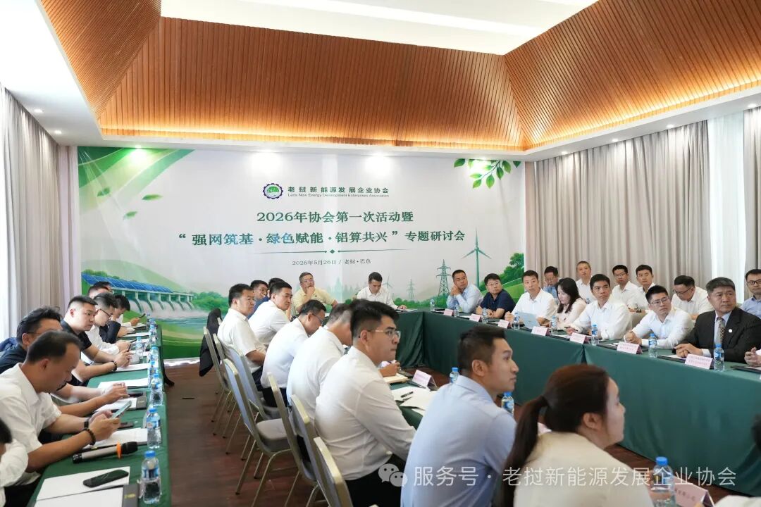 老挝新能源发展企业协会圆满举办2026年第一次会议暨“强网筑基 绿电赋能 铝算共兴”专题研讨会