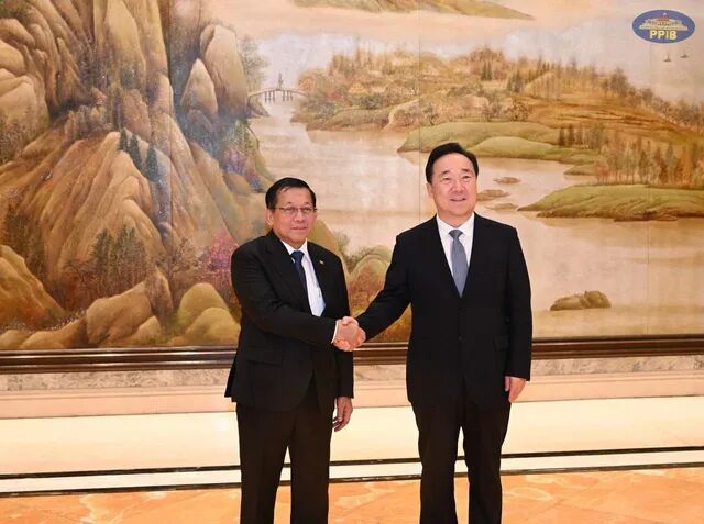 缅甸总统吴敏昂莱访问杭州并参访企业 圆满结束访华行程