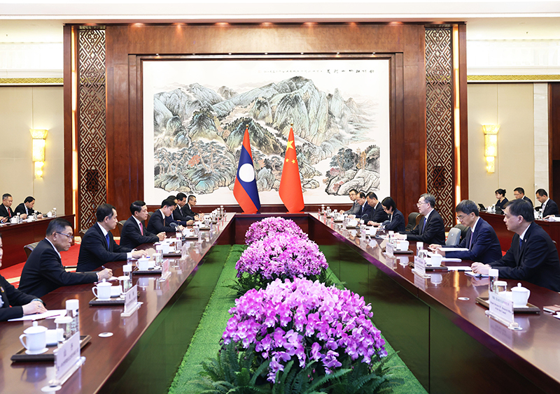 丁薛祥出席第23届中国－东盟博览会开幕式并会见与会外国政要